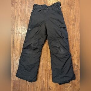 Mec Recco Ski snowboarding pants, black, SZ 8 youth/kids Unisex